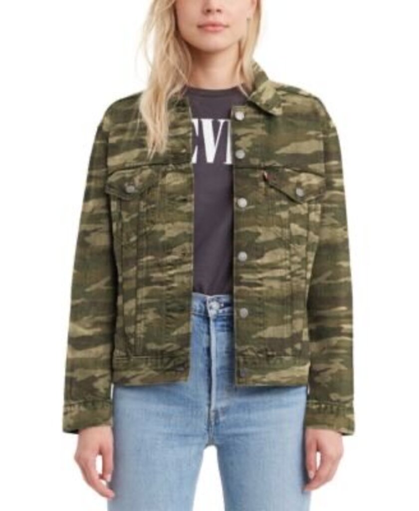 Levi's Trucker Camo Jacket- Size Large