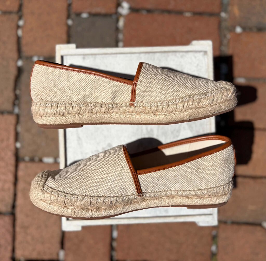 J Crew Canvas Espadrille Slip-On Loafers - Size 7