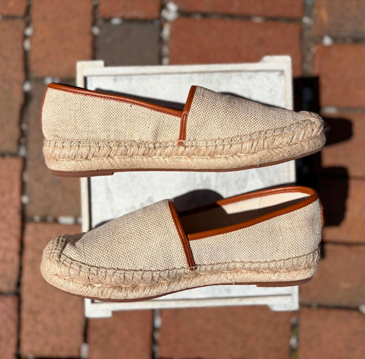 J Crew Canvas Espadrille Slip-On Loafers - Size 7