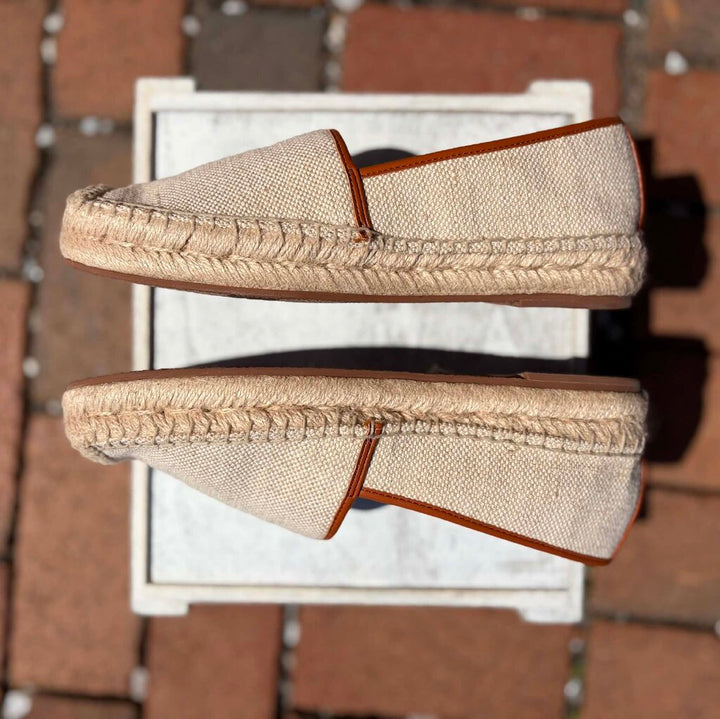 J Crew Canvas Espadrille Slip-On Loafers - Size 7