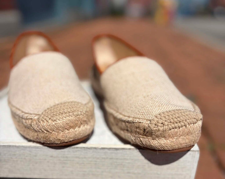 J Crew Canvas Espadrille Slip-On Loafers - Size 7