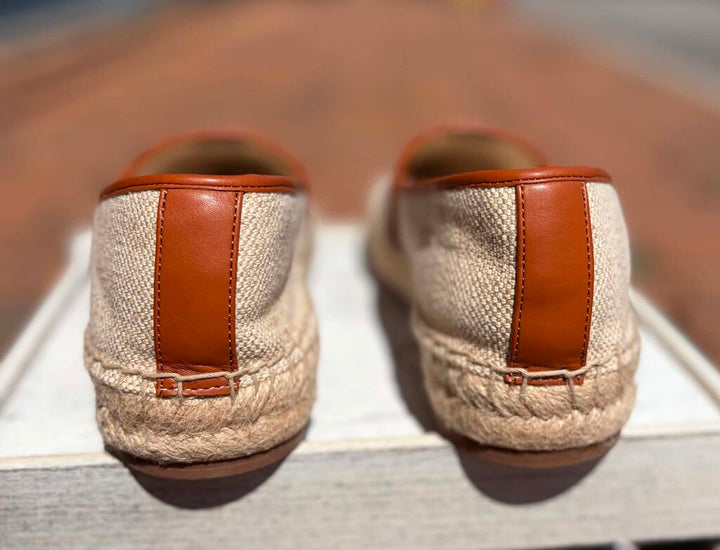J Crew Canvas Espadrille Slip-On Loafers - Size 7