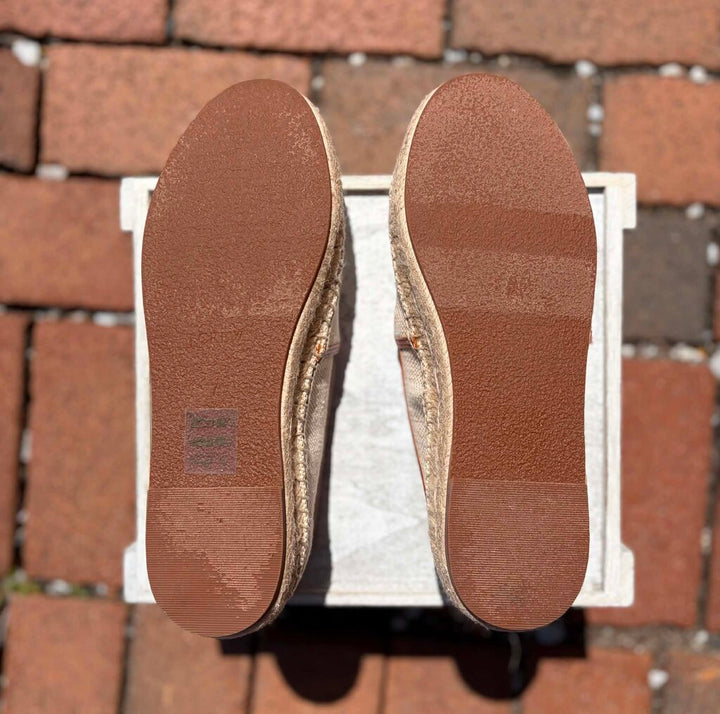 J Crew Canvas Espadrille Slip-On Loafers - Size 7
