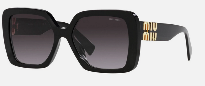 Miu Miu SMU Black/Grey Shaded Sunglasses