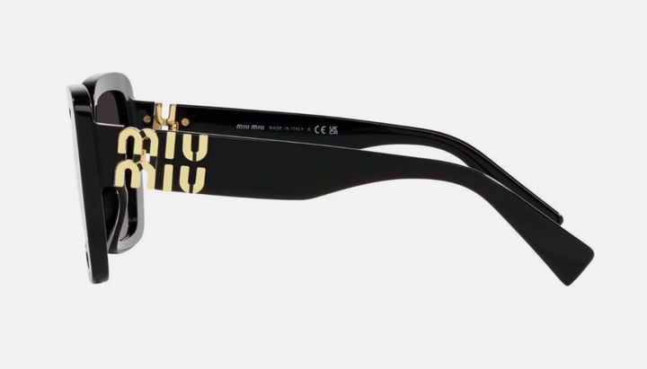 Miu Miu SMU Black/Grey Shaded Sunglasses