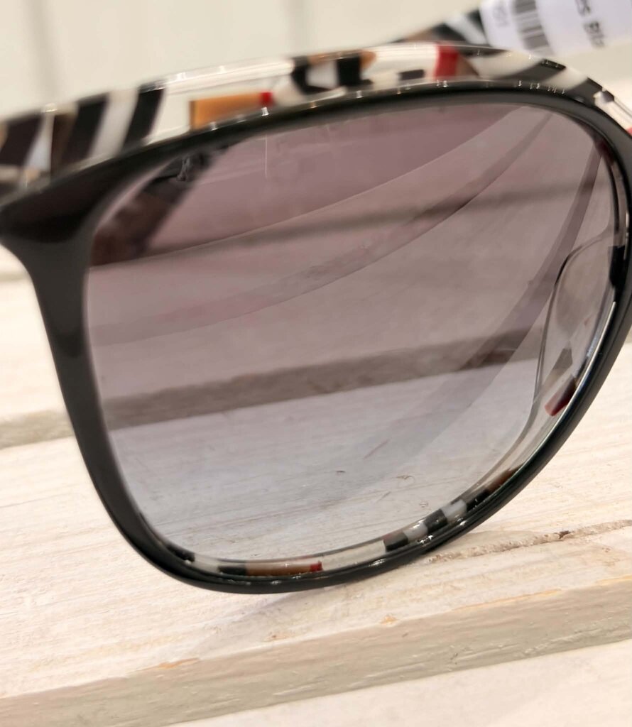 Burberry Butterfly Frame Grey Gradient Sunglasses