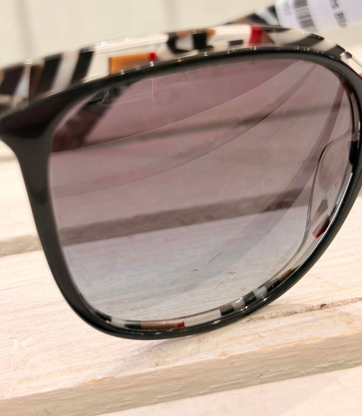Burberry Butterfly Frame Grey Gradient Sunglasses