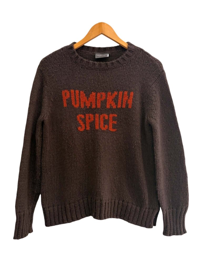 Wooden Ships Pumpkin Spice Sweater - Size XS