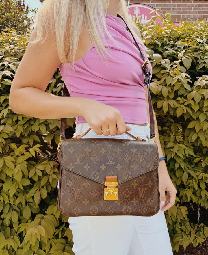Louis Vuitton Monogram Pochette Metis (Retails for $2,840)