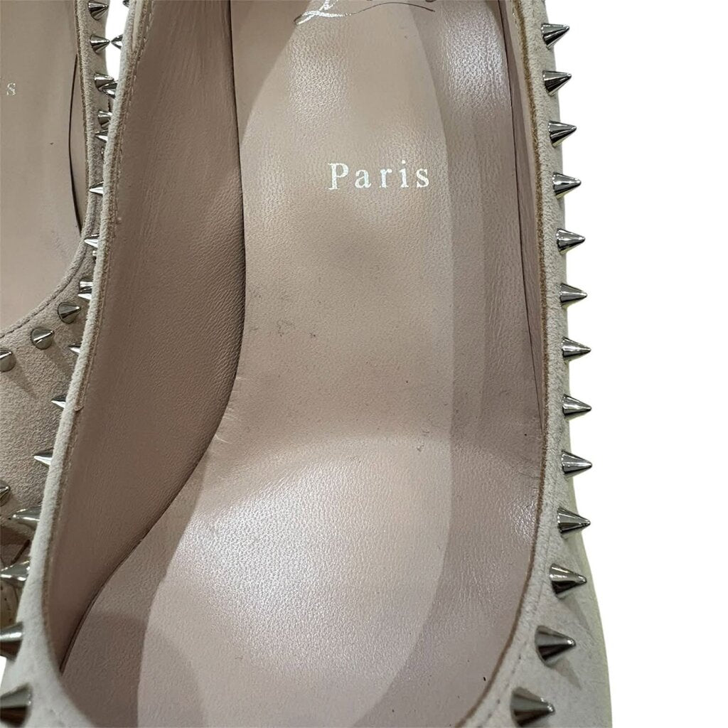 Christian Louboutin Duvette Spikes 85 Heels - Size 42