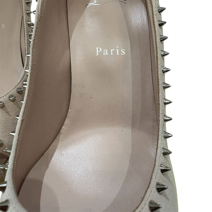 Christian Louboutin Duvette Spikes 85 Heels - Size 42