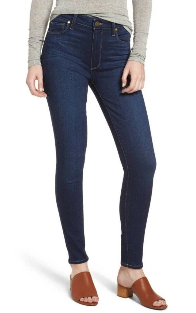 Paige Hoxton Ankle Jeans in Calani Wash - Size 30