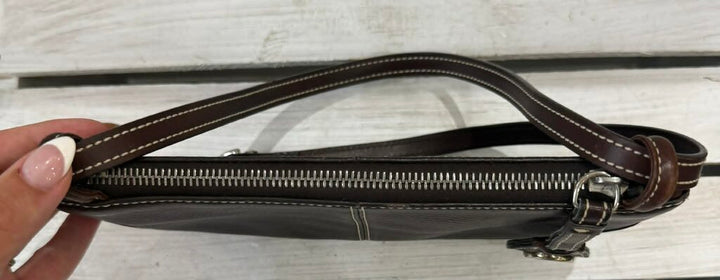 Dooney & Bourke Pebbled Leather Envelope Shoulder bag