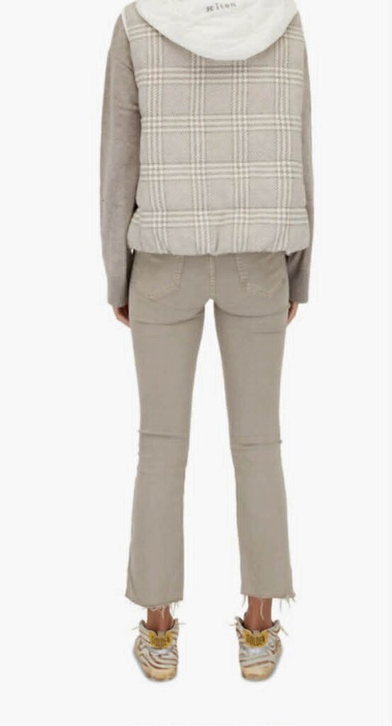 Mother The Insider Ankle Fray Chalk It Up Jeans - Size 30