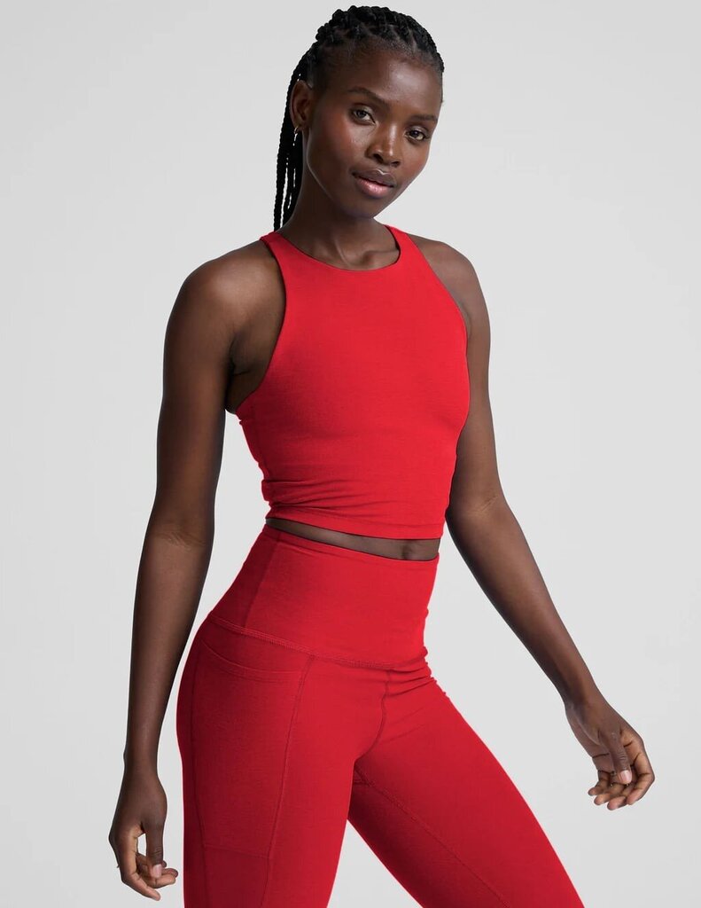 Beyond Yoga Spacedye Refocus Cropped Tank - Size Small