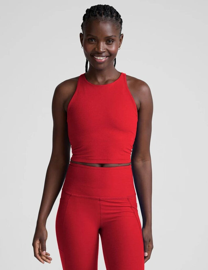 Beyond Yoga Spacedye Refocus Cropped Tank - Size Small