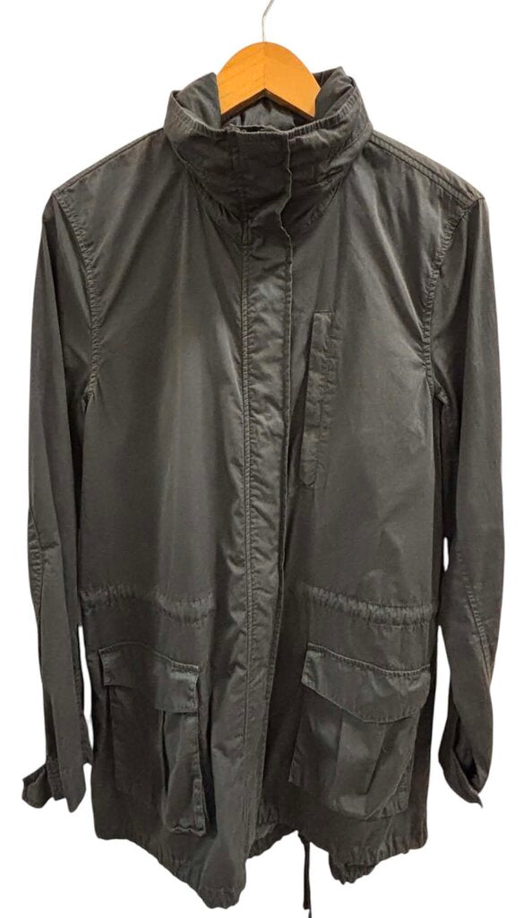 Standard James Pierce Parka Utility Jacket In Grey - Size Large