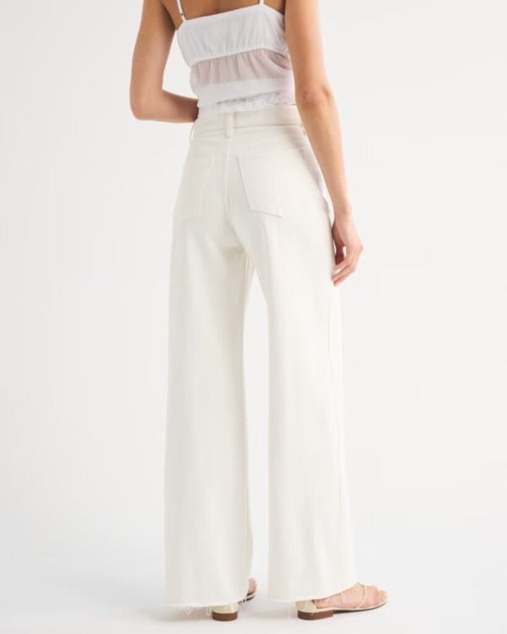 Abercrombie & Fitch The Crop Wide Leg Jeans - Size 29