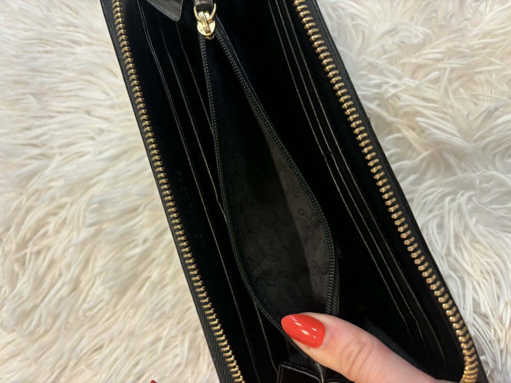 Michael Kors Monogram Jacquard Continental Wallet