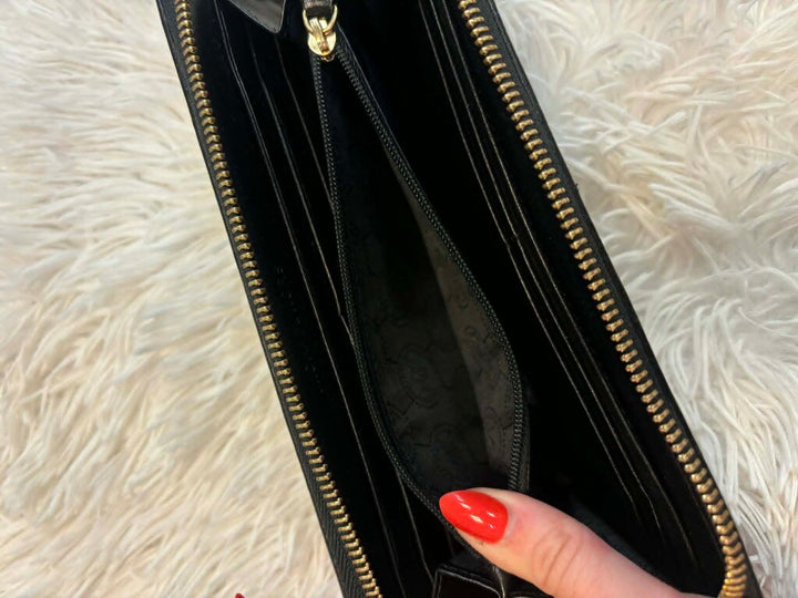Michael Kors Monogram Jacquard Continental Wallet