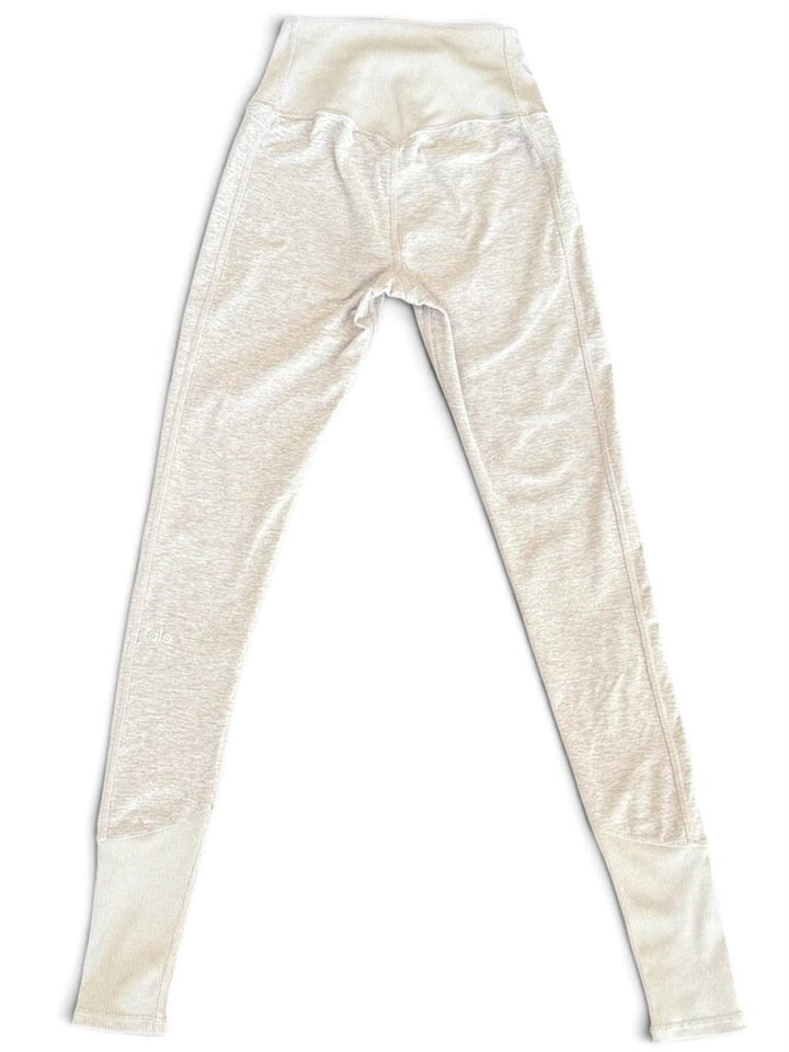 Alo High-Waist Alosoft Lounge Legging In Dusty Pink - Size XXS