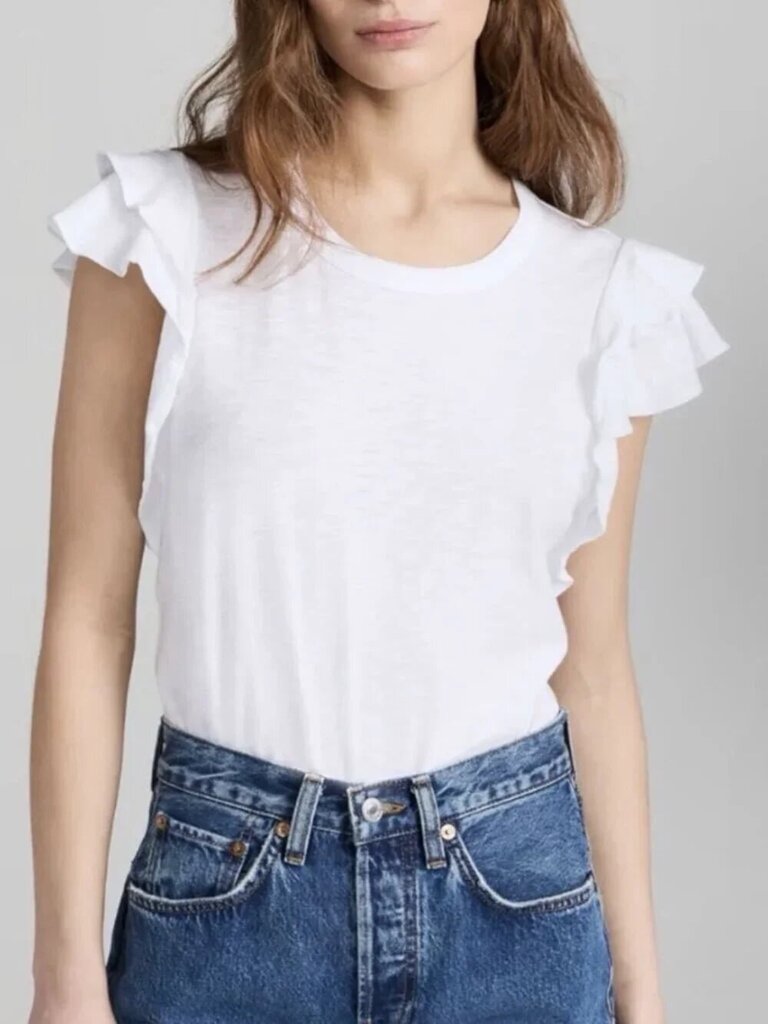 Veronica Beard Akeela Ruffled Top - Size Large
