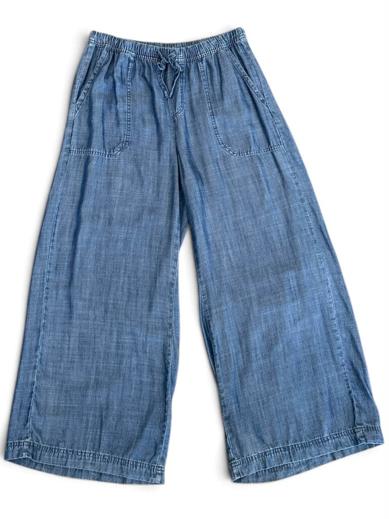 Splendid Angie Wide Leg Crop Pants - Size Small