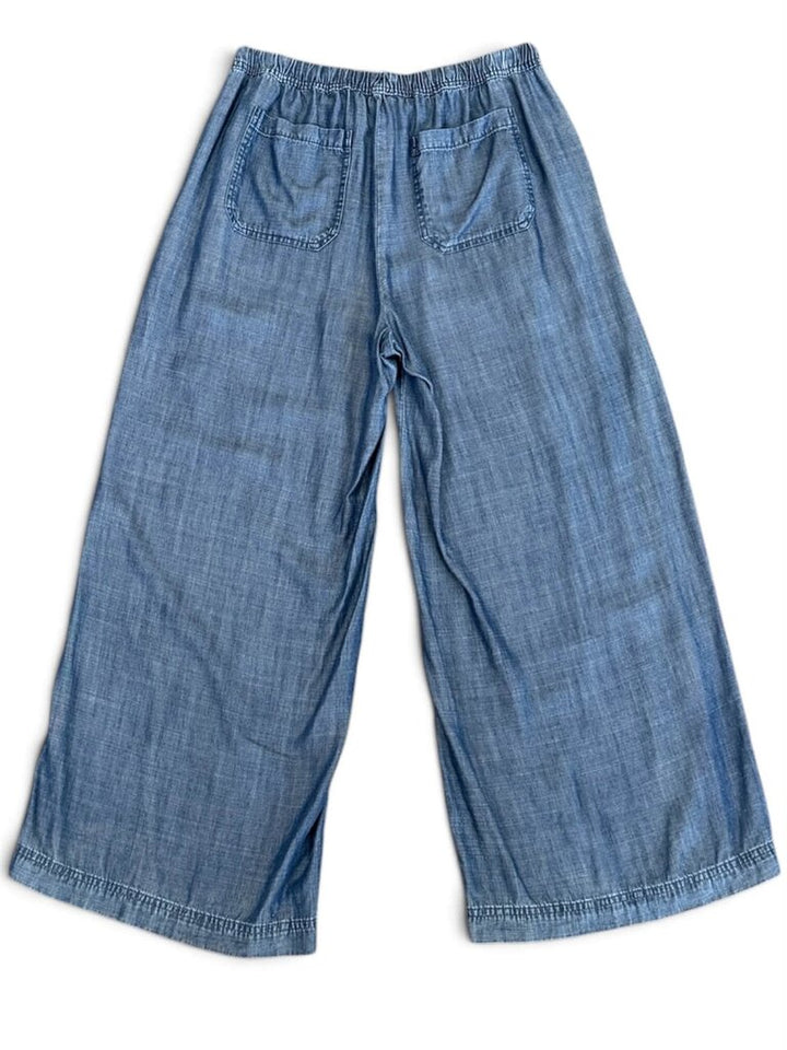 Splendid Angie Wide Leg Crop Pants - Size Small