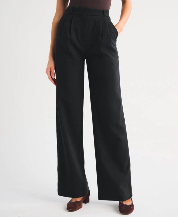 Abercrombie Sloane Tailored Wide Leg Curvy Love Pant - Size 29 (Retails For $90)