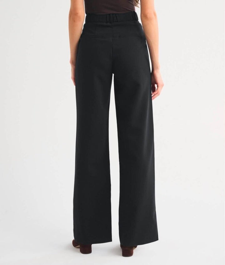 Abercrombie Sloane Tailored Wide Leg Curvy Love Pant - Size 29 (Retails For $90)