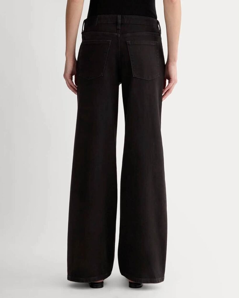 Everlane The Mid-Way Jean in Washed Black - Size 28
