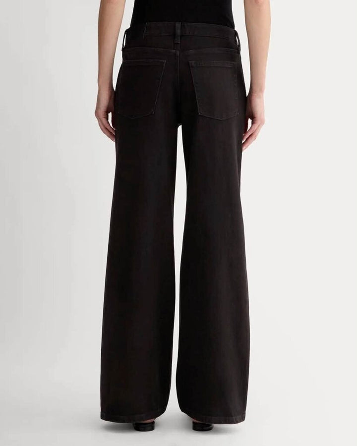 Everlane The Mid-Way Jean in Washed Black - Size 28