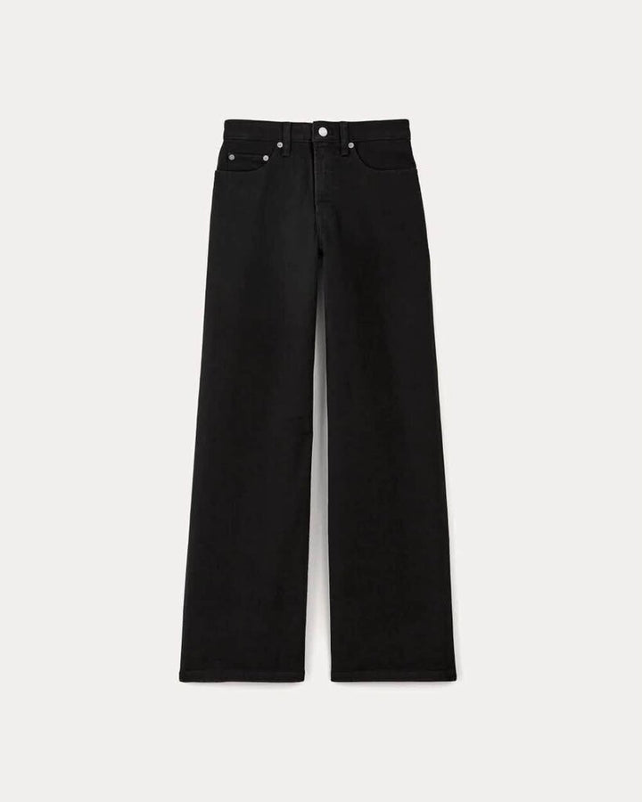 Everlane The Mid-Way Jean in Washed Black - Size 28