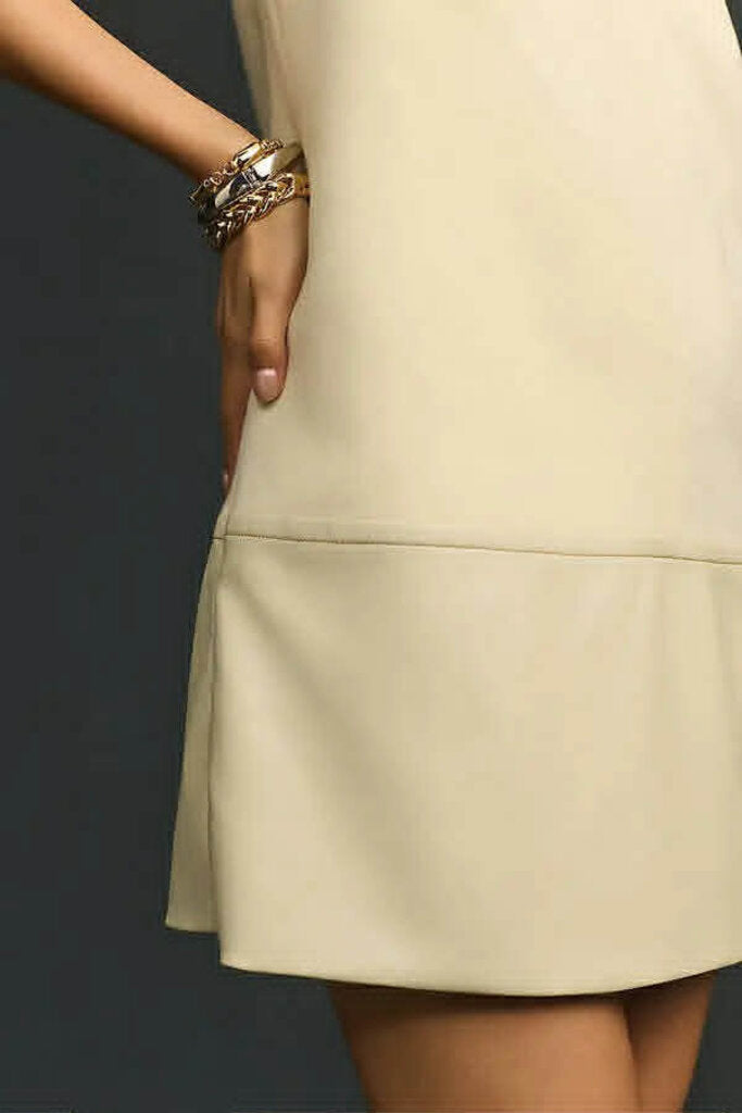 Anthropologie Shift Mini Dress- Size Medium