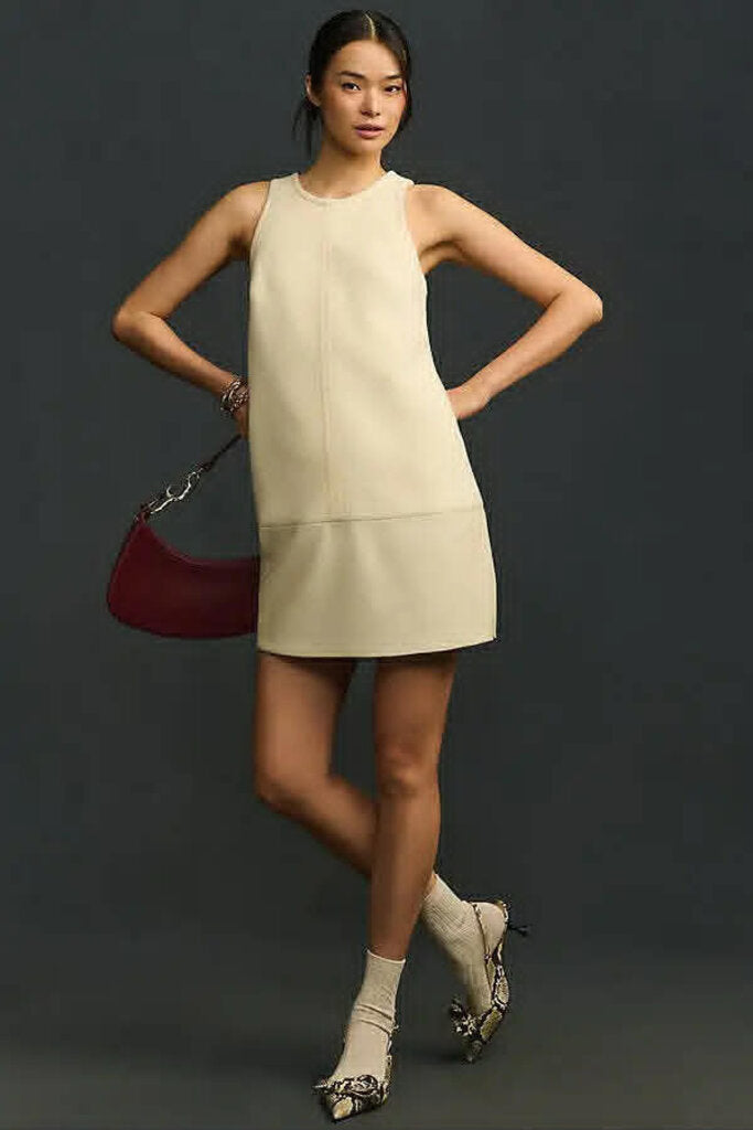 Anthropologie Shift Mini Dress- Size Medium