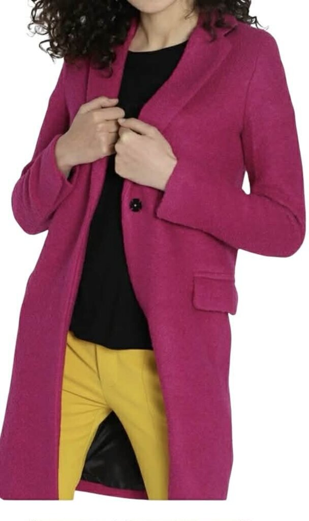 Mango Longline Lapel Coat- Size Small