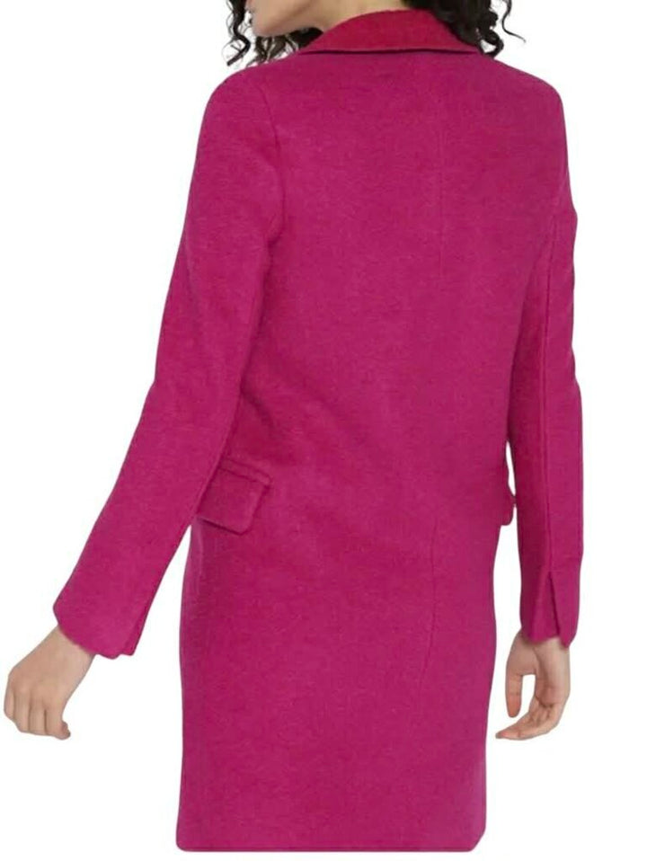 Mango Longline Lapel Coat- Size Small