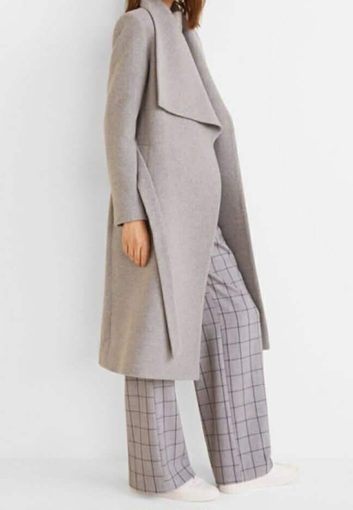 Mango Classic Belted Jacket- Size XS