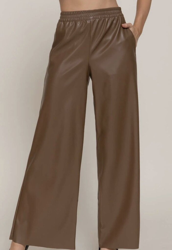 Active USA Winnie Faux Leather Pants - Size Medium
