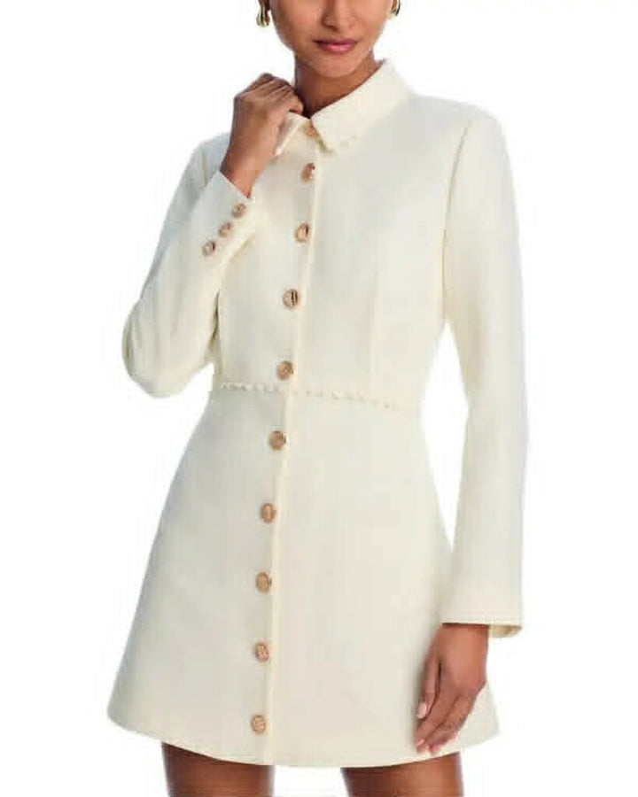 Aqua Tweed Jacket Dress NWT- Size Medium