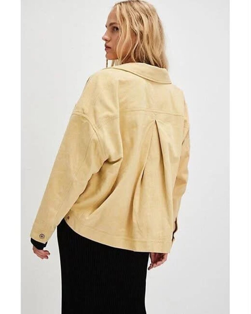 We The Free Opal Swing Suede Leather Jacket NWT - Size XS
