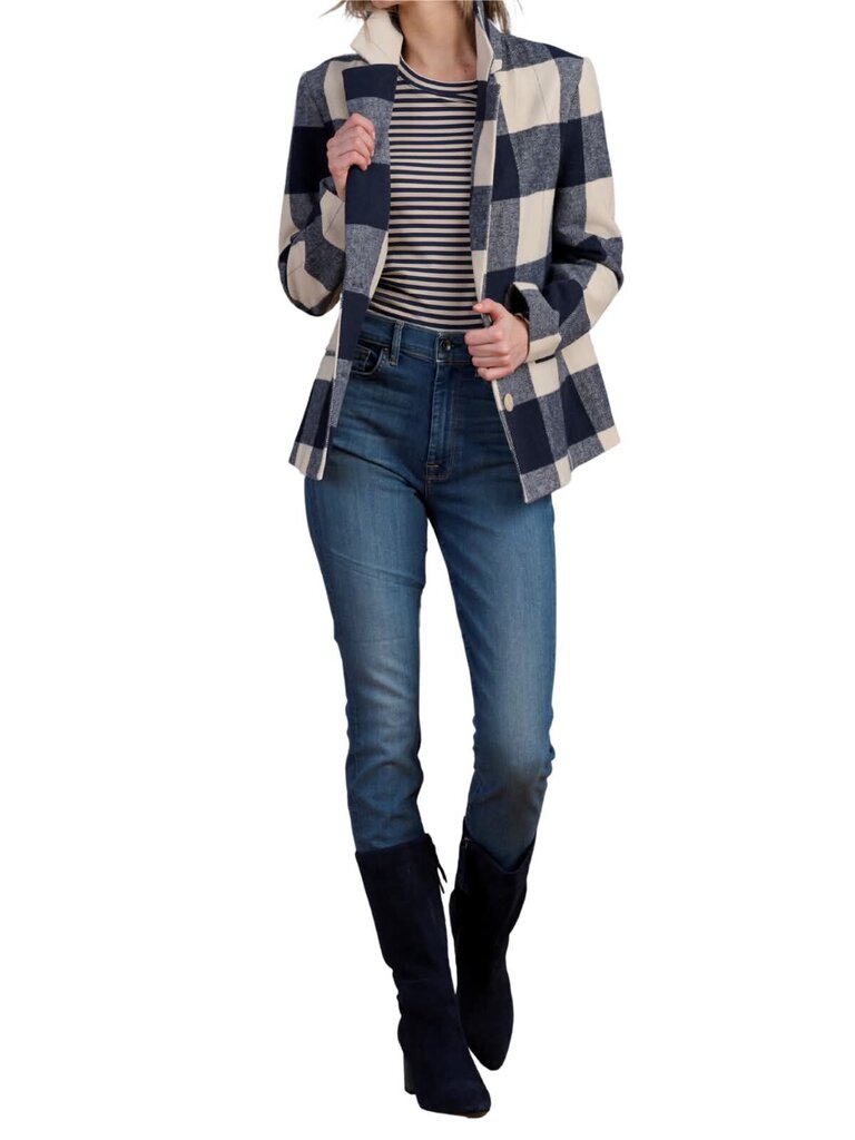 Splendid Ricki Plaid Jacket - Size Large