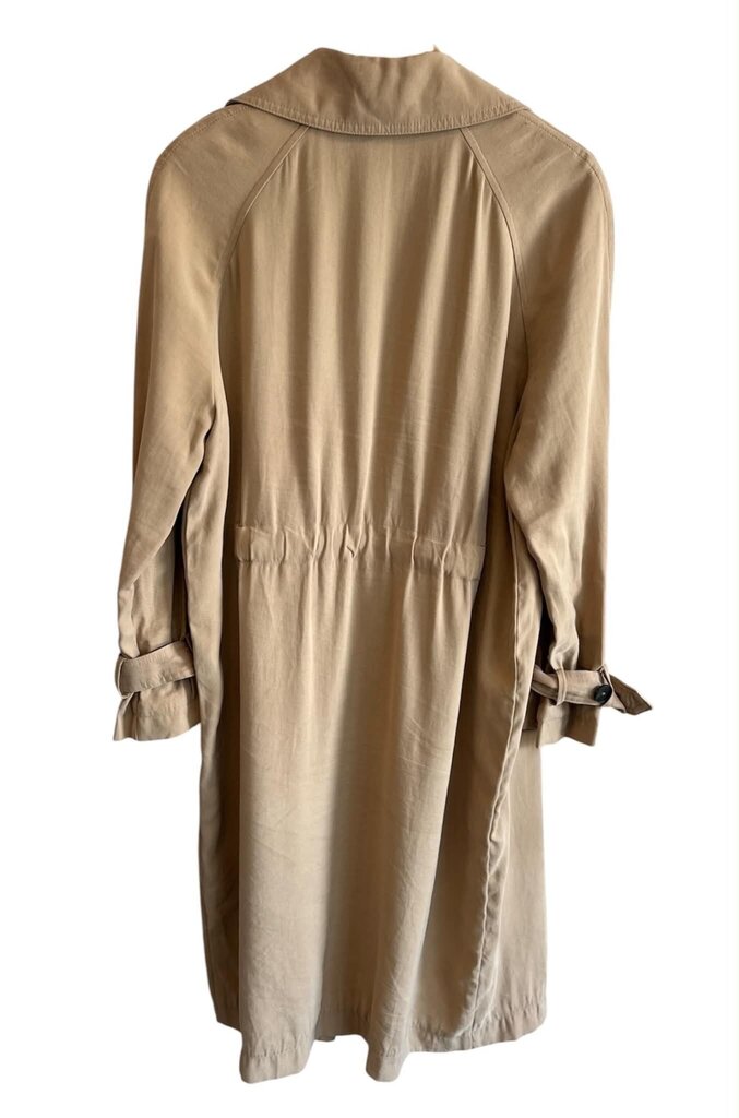 Zara Longline Open Front Trench Coat - Size XS