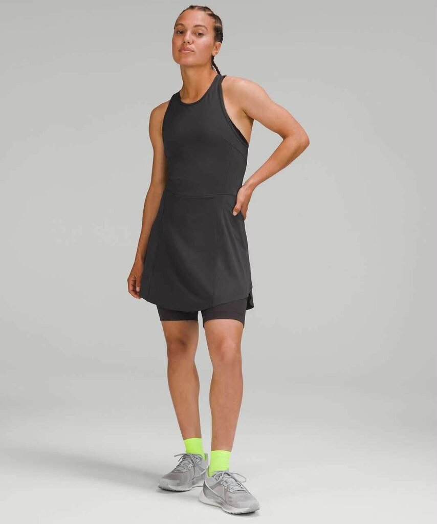 Lululemon NWT Nulux Running Dress 8" in Graphite Grey - Size 2 (Retails for $128)