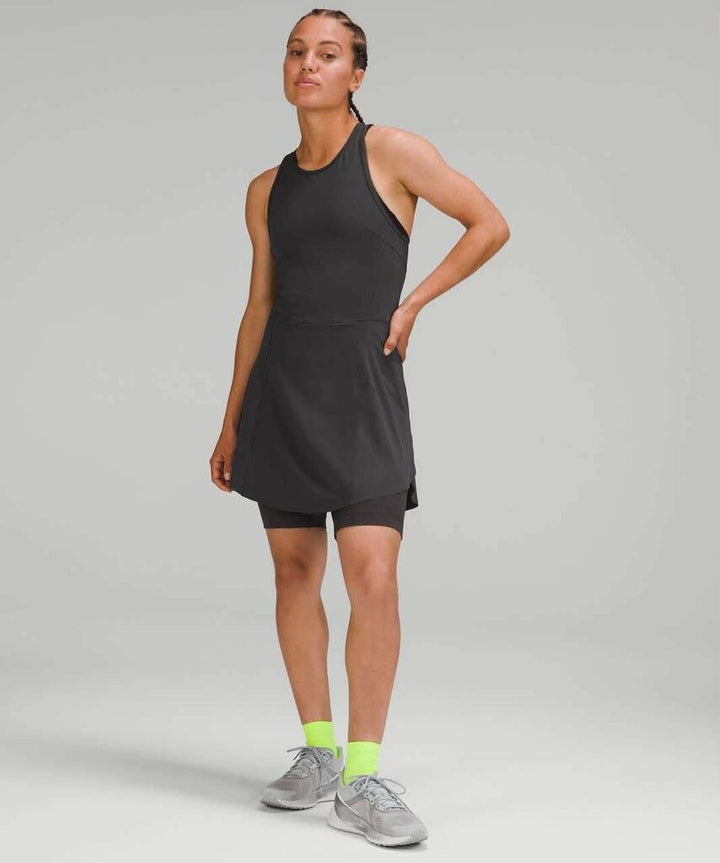 Lululemon NWT Nulux Running Dress 8" in Graphite Grey - Size 2 (Retails for $128)