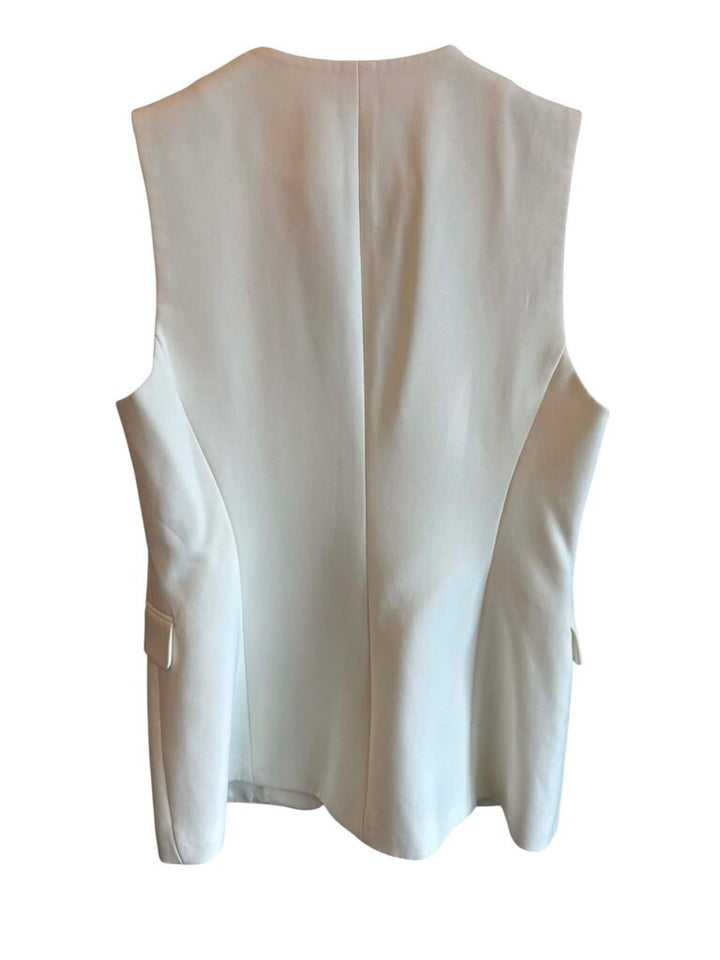 Zara Sleeveless Tailored Vest - Size Small
