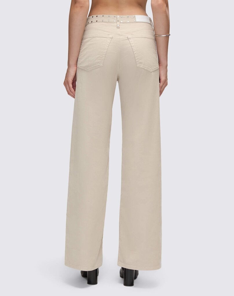 Re Done Comfort Stretch Corduroy High Rise Wide Leg - Size 26 (Retails for $295)