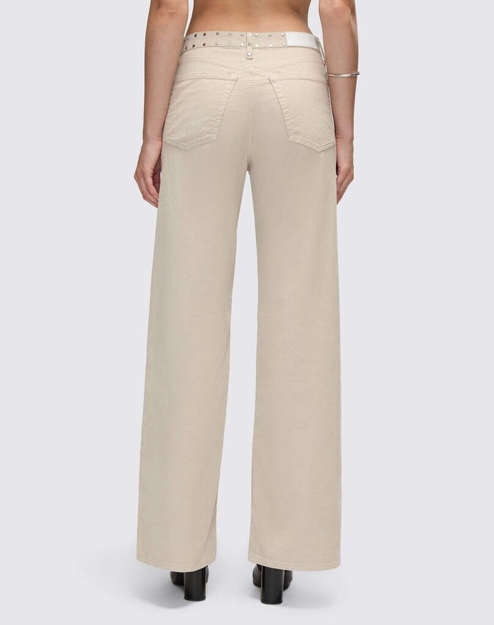Re Done Comfort Stretch Corduroy High Rise Wide Leg - Size 26 (Retails for $295)