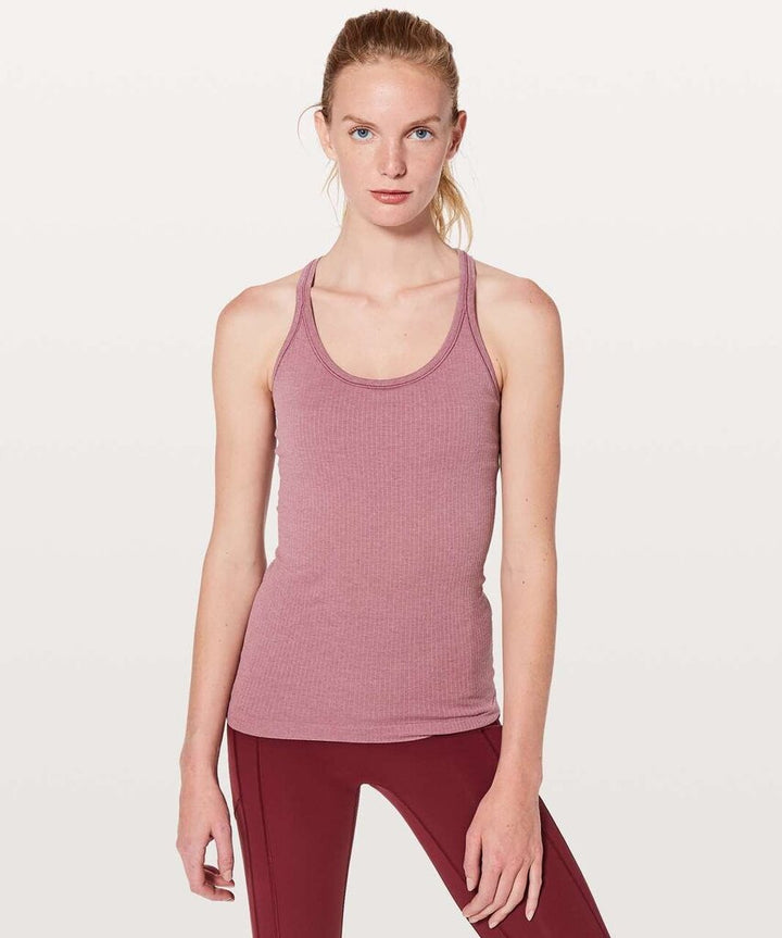 Lululemon Ebb To Street Tank II In Pink - Size 10 (Retails for $58)