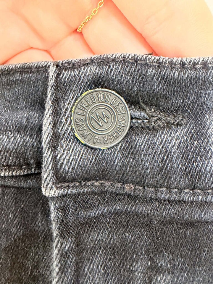 Mother The Hustler High Waist Fray Hem Ankle Bootcut Jeans - Size 27 (Retails for $238)